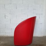 Poltrona frau red armchair
