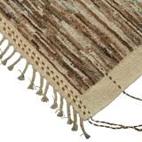 Handmade Turkish One of a Kind 286 cm x 365 cm Beige Wool Carpet