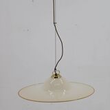 1960s Italian Glass Pendant Lamp
