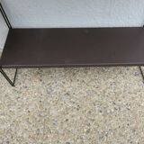 Modular wall string shelf in metal 50s 60s