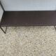 Modular wall string shelf in metal 50s 60s