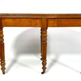 19th century cherry console table