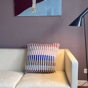 Erik Jørgensen EJ50 Sofa Danish Design - cream white leather, 3-seater