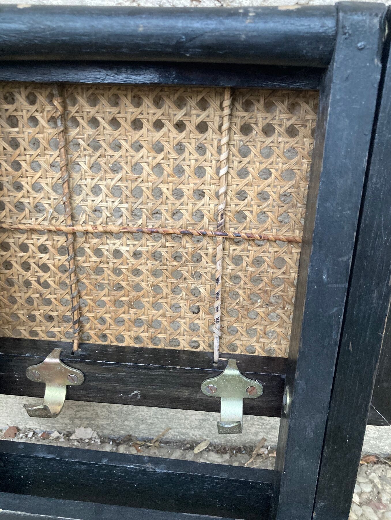 Folding stool in vintage canning