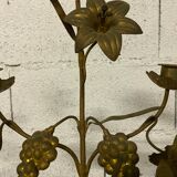 Golden bronze chandelier 19th