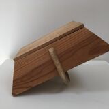 Old wooden harvest basket
