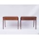 Pair of vintage Danish Scandinavian bedside tables