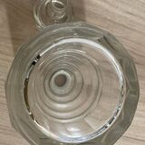 Superb old faceted whiskey decanter