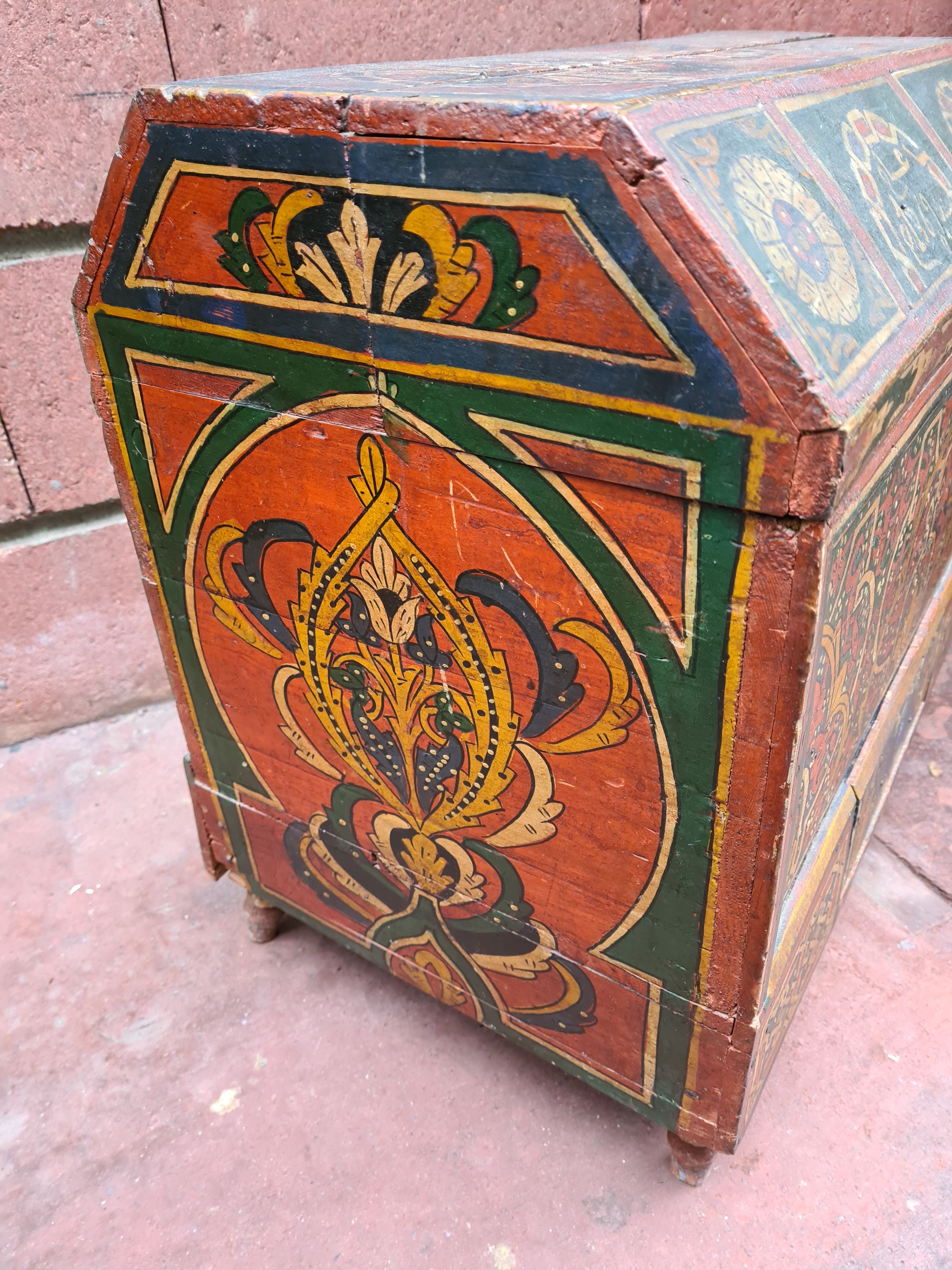 Ancient Moroccan wedding box