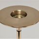 Hi Fi candle holder by Max Bruël for Torben Orskov solid brass h. 26,5 cm