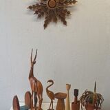 Scandinavian teak deer 1960.