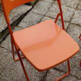 Lot two folding chairs