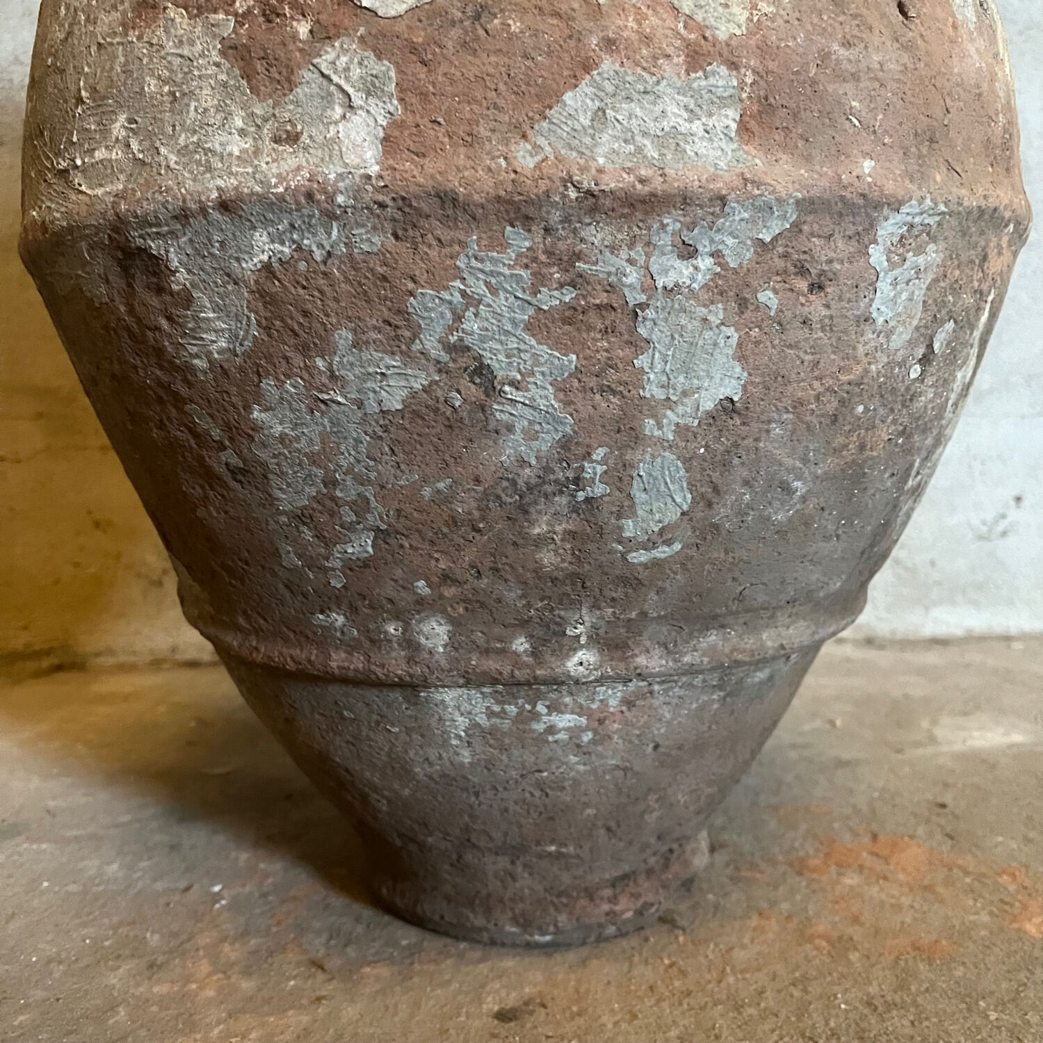 Old oil jar