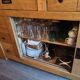 Solid oak sideboard, ideal for farmhouses or country homes, thick wood