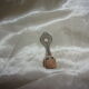 Silver glass and metal ewer