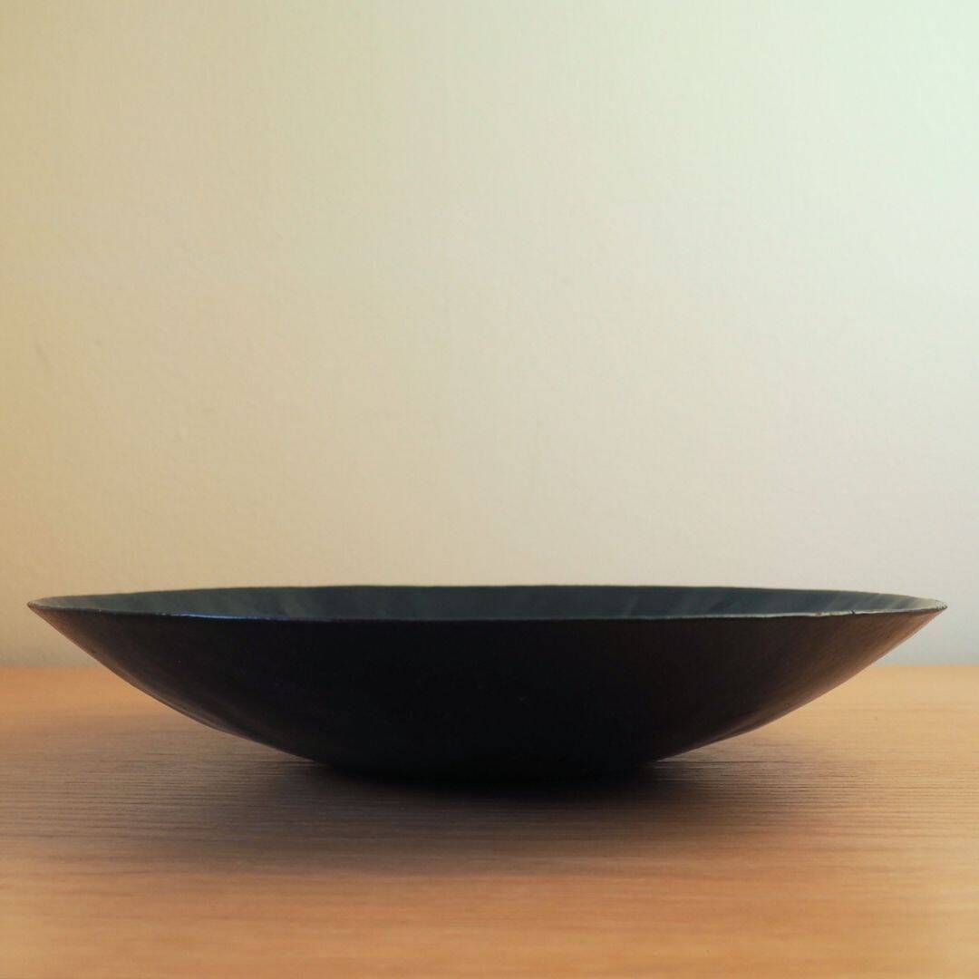 1970S Enameled Metal Bowl Signed By Artist