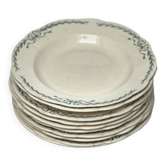 Plates Terre de fer Belleville Longchamp