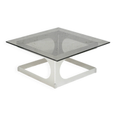 Table basse signée Pierre Vandel, France, années 70