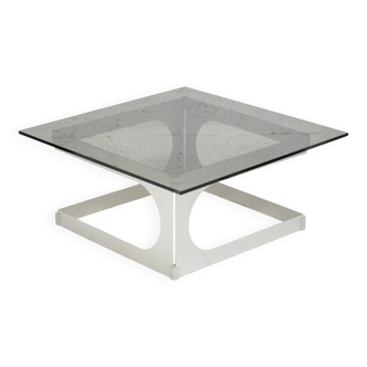 Table basse signée Pierre Vandel, France, années 70