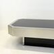 Table basse chromée DLG “Willy Rizzo”, Italie, 1970s