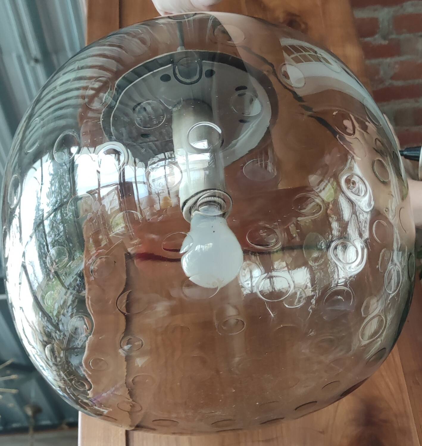 Large designer ball pendant RAAK