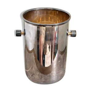 Ancien seau vin champagne - glace