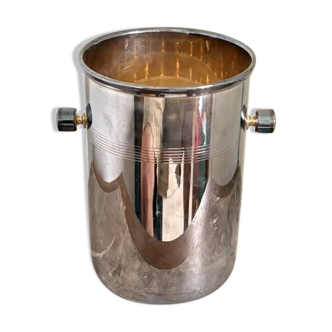 Old champagne ice bucket silver metal saint hilaire
