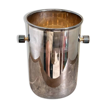 Old champagne ice bucket silver metal saint hilaire