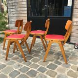 Red centa chairs