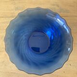 Arcoroc cup in blue glass
