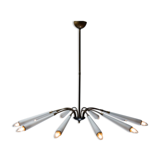 Mid-Century Chandelier, Italy, 1950's