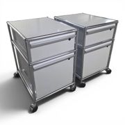 Set of 2 USM Haller cabinets