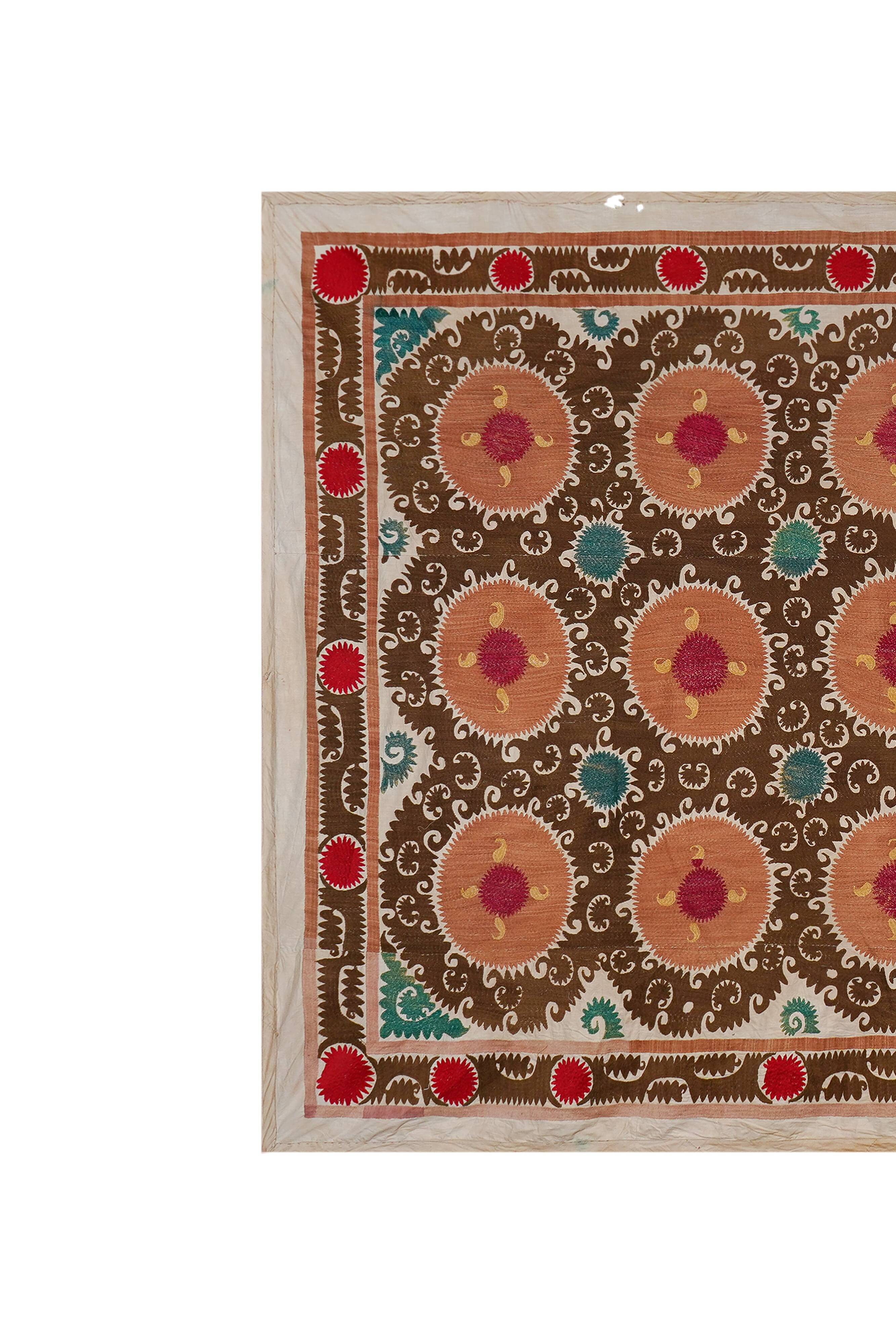 Hand-knotted rug, vintage Turkish rug 228x355 cm