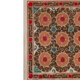 Hand-knotted rug, vintage Turkish rug 228x355 cm