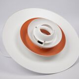 Danish vintage pendant lamp Sofie by Kurt Wiborg, Jeka, 1980s