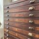 Workshop furniture printing with drawers XL oak