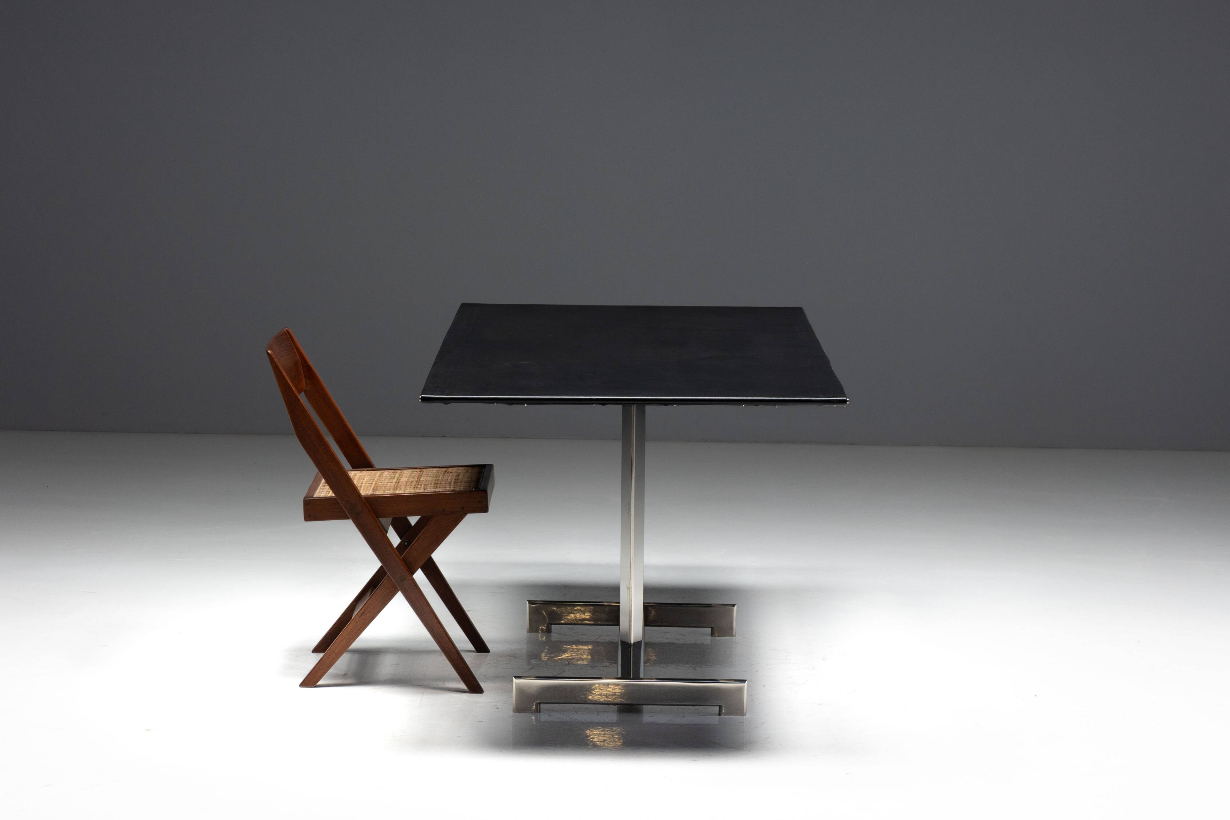 Aeronautique Dining Table by Jean Prouvé, Germany, 1990s