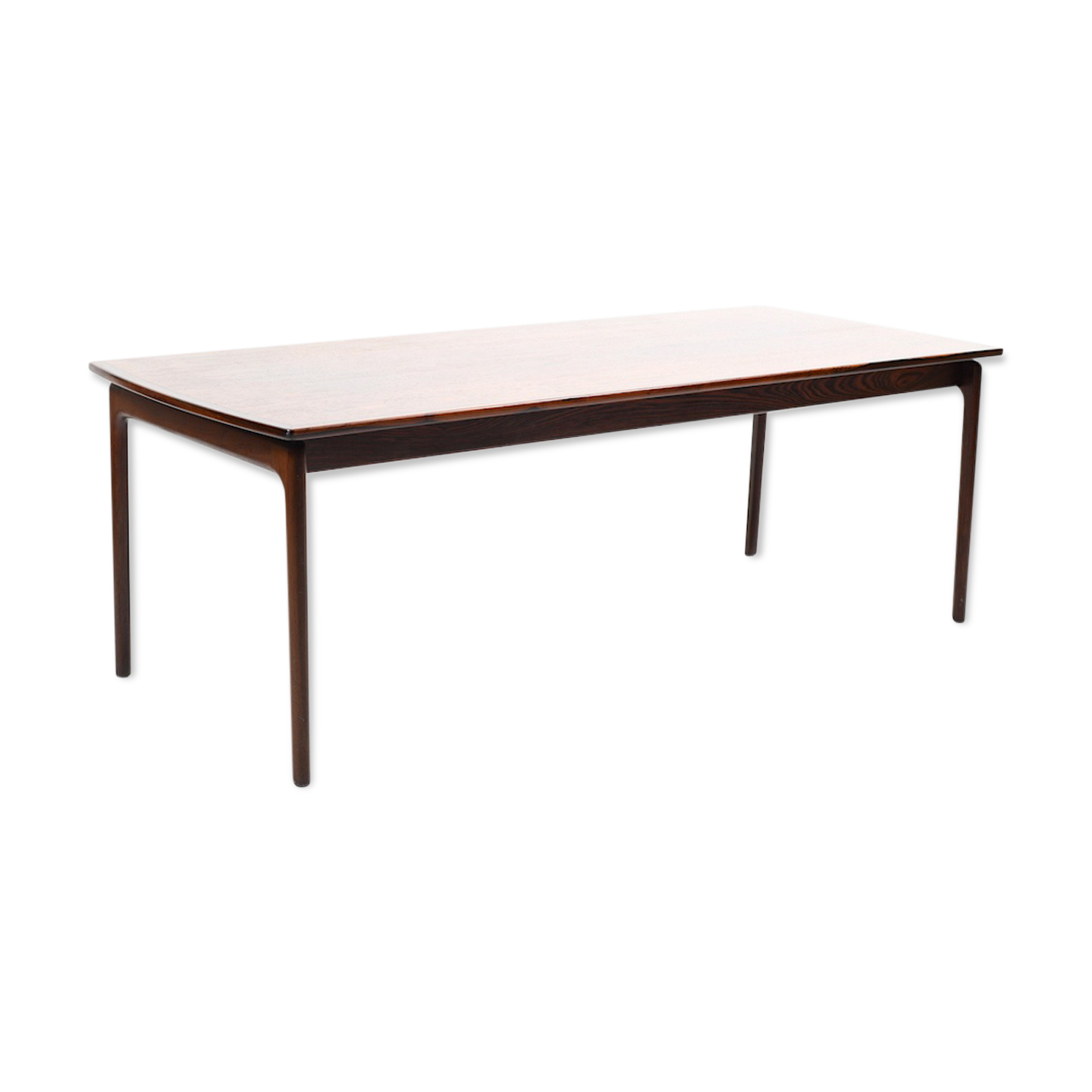 Danish rosewood sofa table by Ole Wanscher