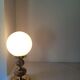 Onyx and opaline lamp