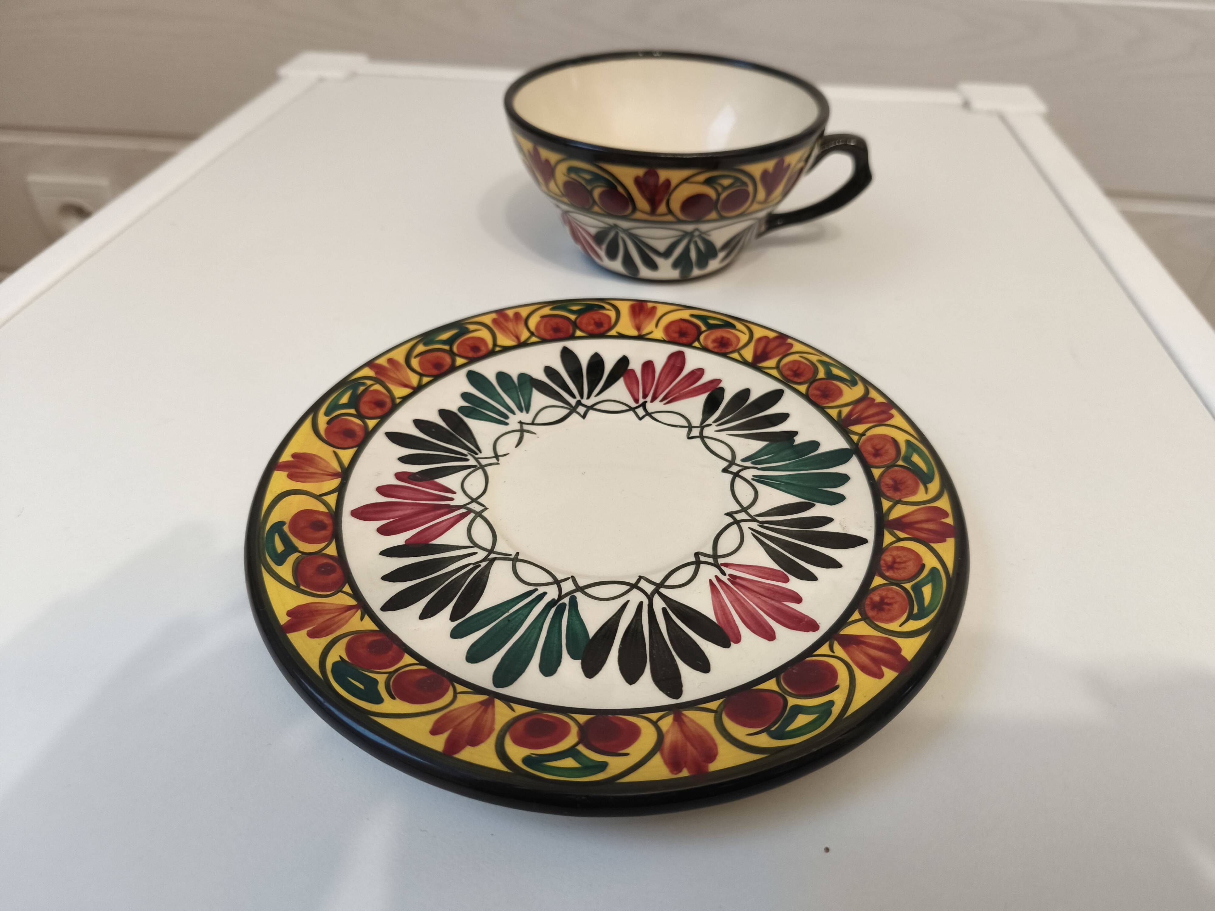 Ensemble tasse et sous-tasse