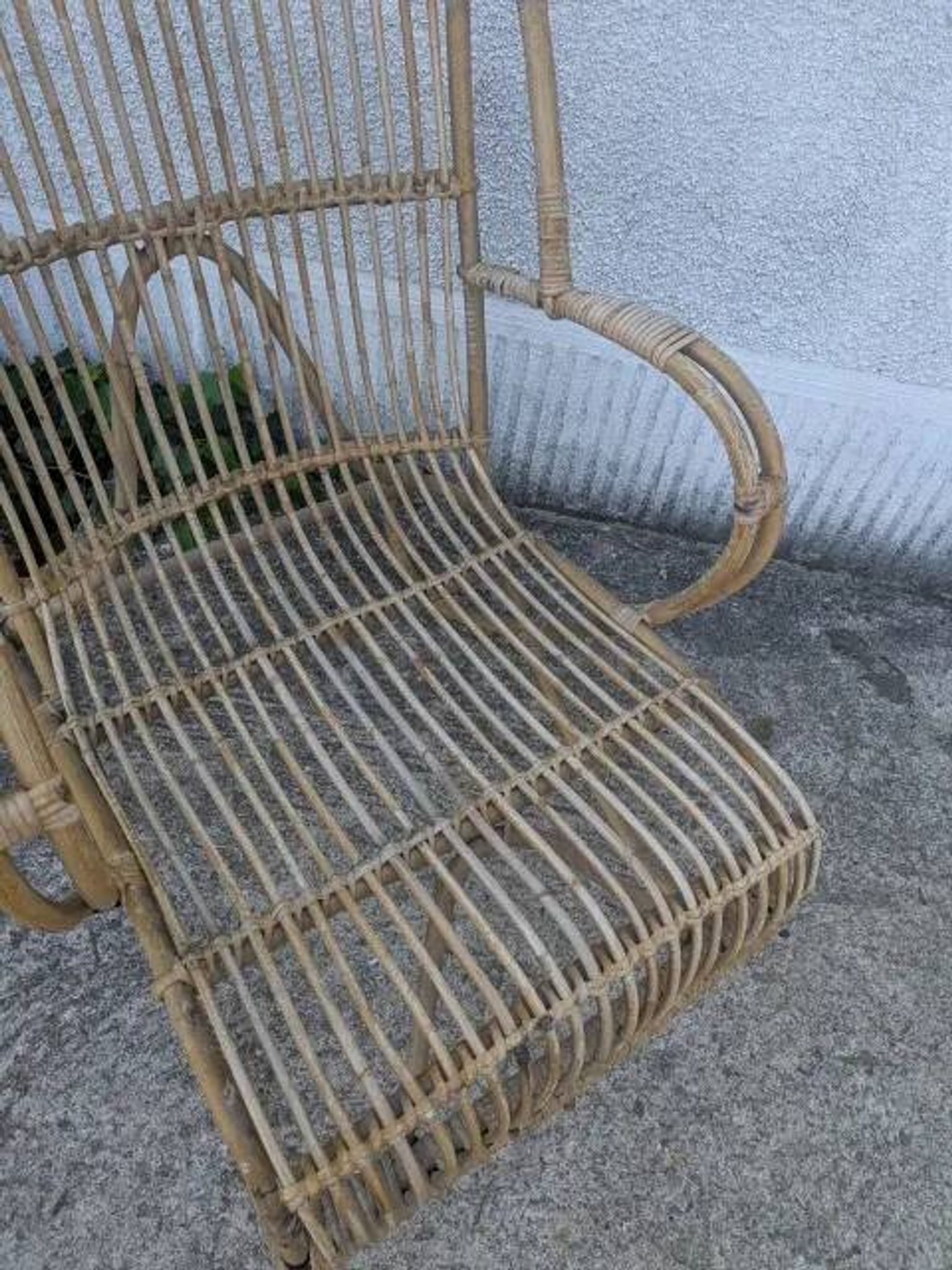 Omar rattan armchair