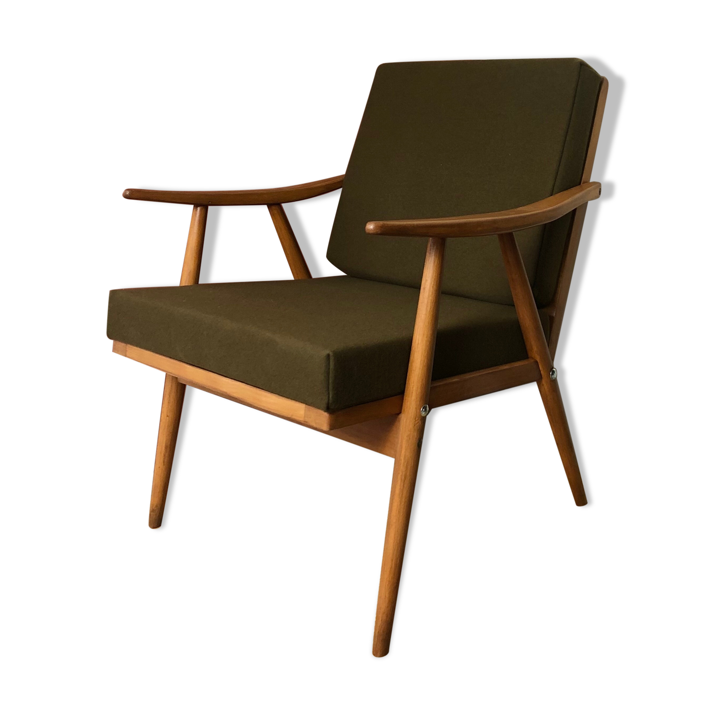 Boomerang armchair