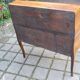 Louis XV Louis XVI period sloping desk in walnut from the 18th century