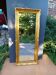 NARROW GOLDEN MIRROR IN LOUIS XV STYLE