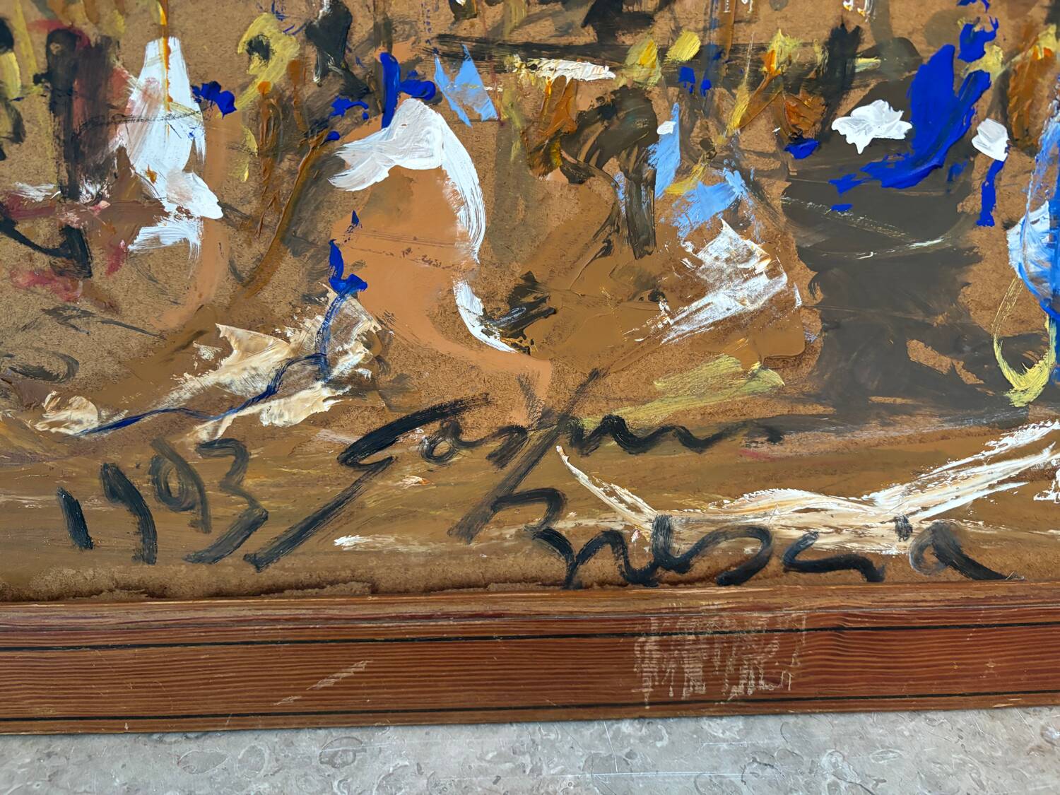 Saint Mark's Basilica signed Brescia