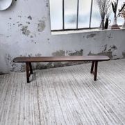 Banc de ferme chêne 1950