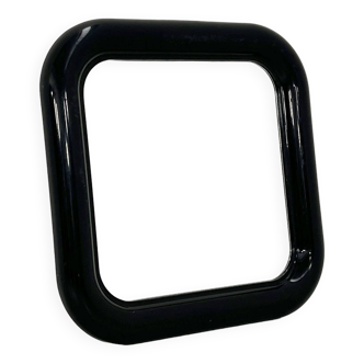 Black “Delfo” Mirror by Sergio Mazza for Artemide, 1960