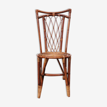 Italian rattan chair