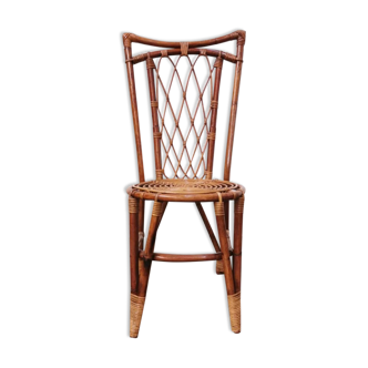Italian rattan chair