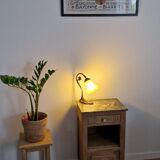 Art deco style oak bedside table from the 1920s
